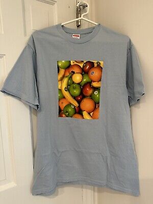 Supreme Fruit Tee Light Blue SS  Size M   eBay