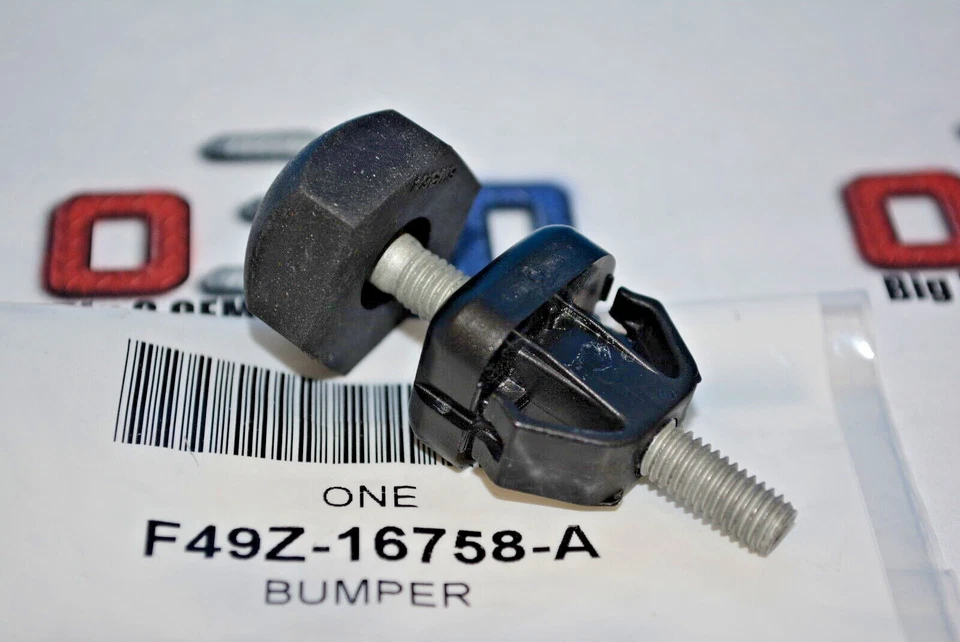 Ford Lincoln Mercury Hood to Fender Bumper Stop Adjuster new OEM F49Z-16758-A - Image 2 of 2