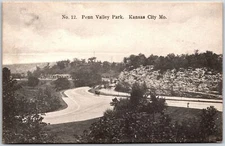 1911 Penn Valley Park Kansas City Missouri MO Street View Posted Postcard