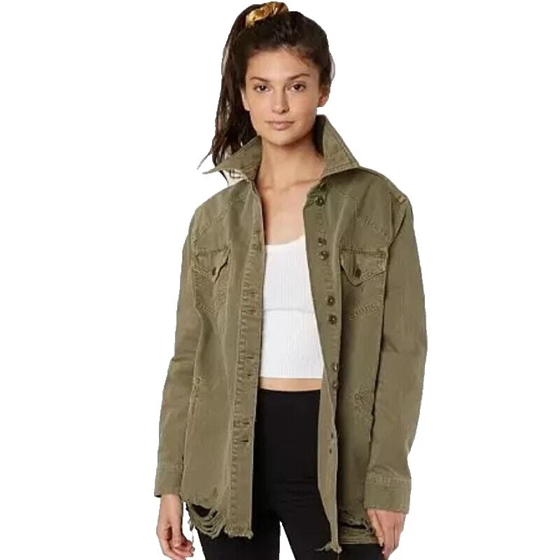 Free People Solid Regular Size XS Coats, Jackets & Vests for Women