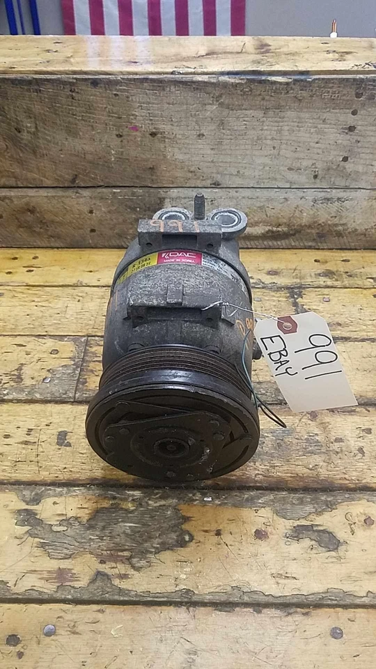 04-09 AVEO 05-09 WAVE 04-08 BOMBA COMPRESSOR DE AR CONDICIONADO SWIFT DUAL TOP PERFEITO ESTADO - Imagem 2 de 4