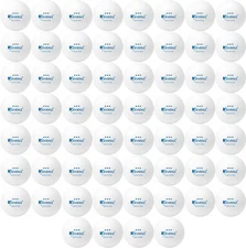 Kevenz 60-Pack Ping Pong Balls 3 Star Advanced Table Tennis Balls, White