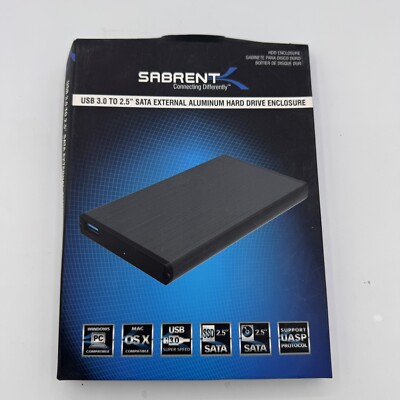 Sabrent SATA To USB 3.0 Hard Drive Enclosure Station EC-UK30