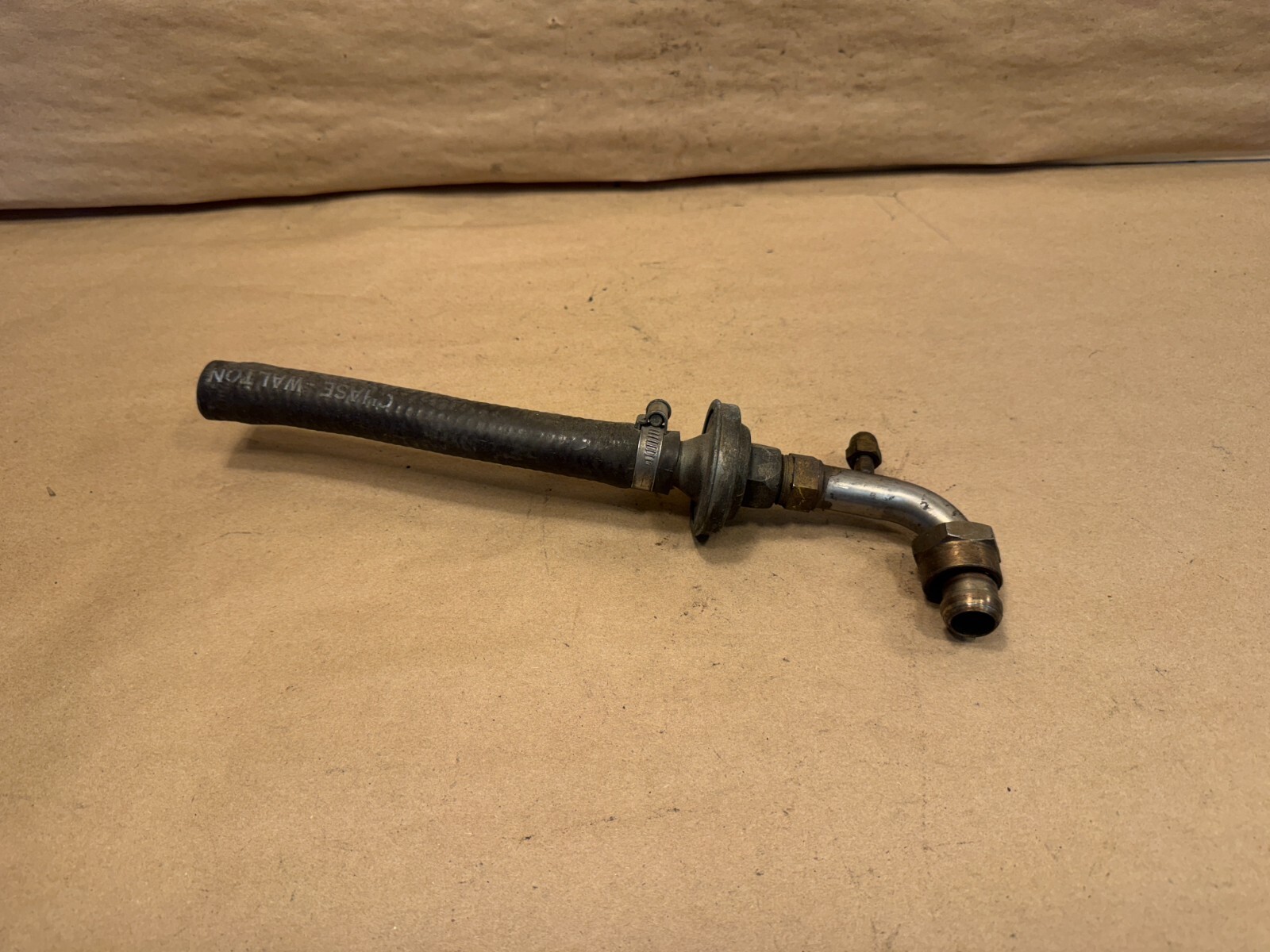 Ferrari 355 Union Check Valve & Hose For Exhaust Manifold OEM PN 151150