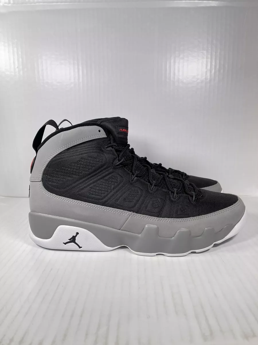 Air jordan 9 wolf grey sales