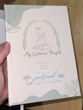 NIB My Wellness Rights Journal 12 Week Hardback Linen Positivity Mindfulness