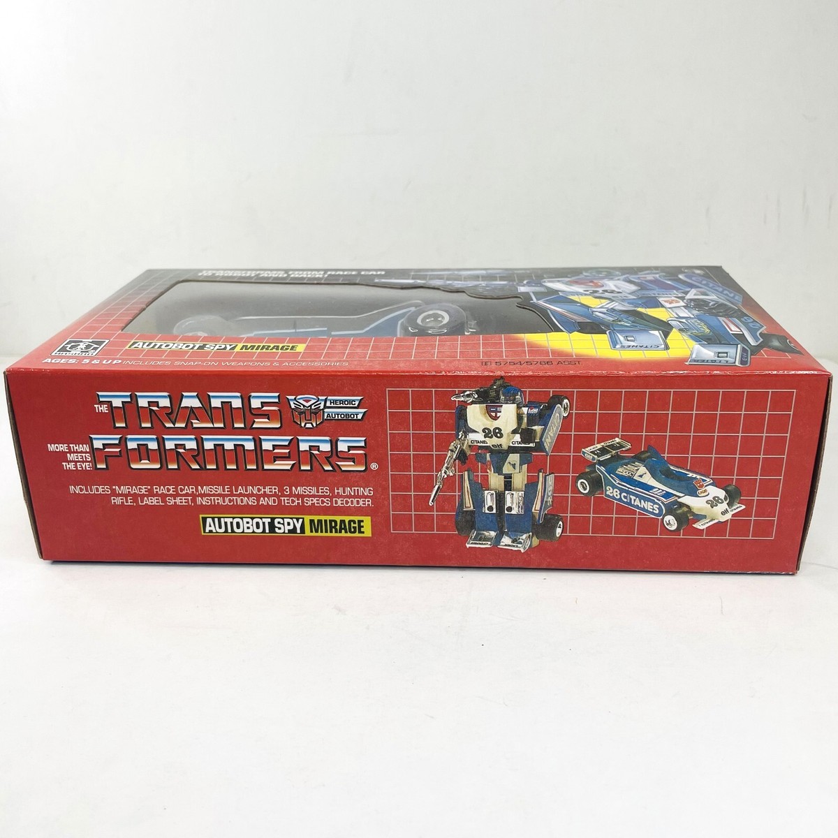 Transformers G1 Mirage Autobot Spy Actionfigur Neuauflage Spielzeug Neu