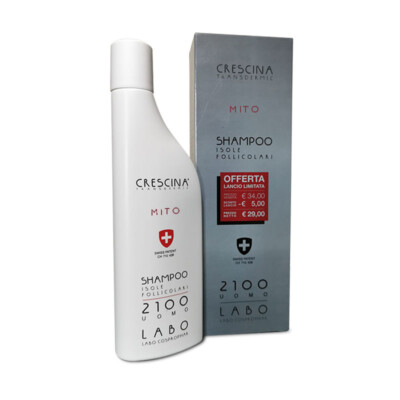 Labo CRESCINA Follikuläres Inseln PLC 12 Shampoo – Für Haarwuchs Bei Damen, 150 Ml | Bei Dünner Werdendem Haar