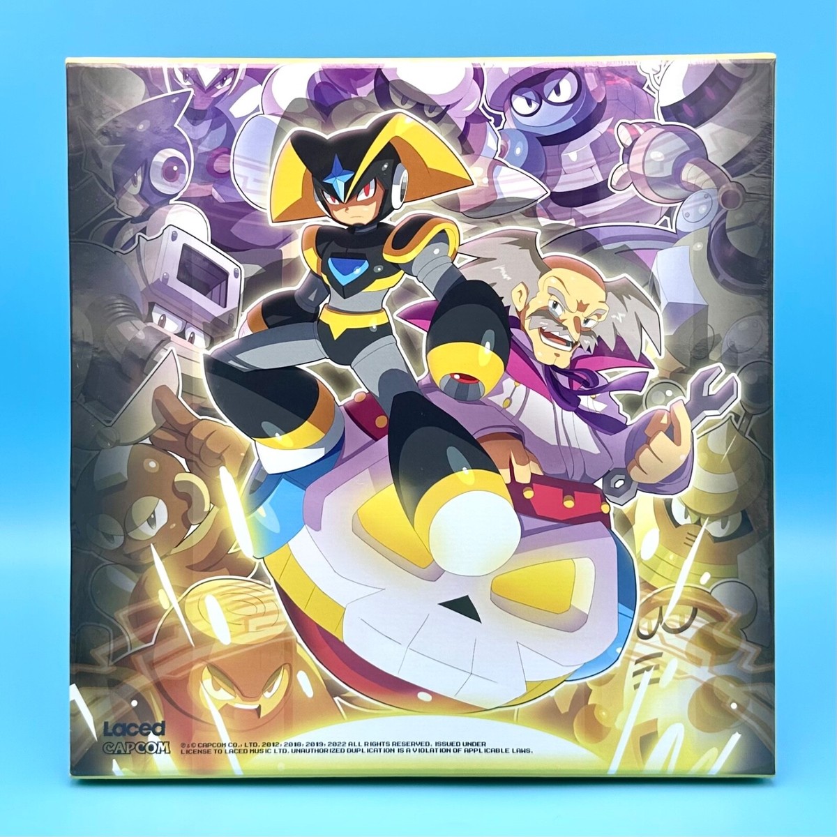 Mega Man 1-11: The Collection Vinyl Soundtrack Black Record