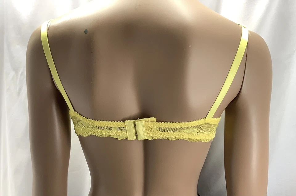 Sujetador Balconette Rhonda Shear Talla XS Amarillo Limón Burlesque Encaje 220116MGO/MB1 Foto 2 de 4