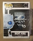 Richard Brake Signed Night King Funko Pop 44. Game Of Thrones. Beckett COA