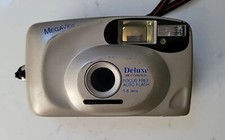 Sakar Deluxe Gold 35mm Focus Free MegaView Motorized Point & Shoot Film Camera