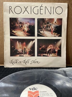 ROXIGENIO- ROCK 'N ROLL MEN /1983 VADECA /PORTUGAL PRESS/ NM