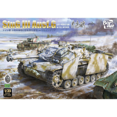 1/35 StuG III Ausf.G with full Interior and Figures Model Kit