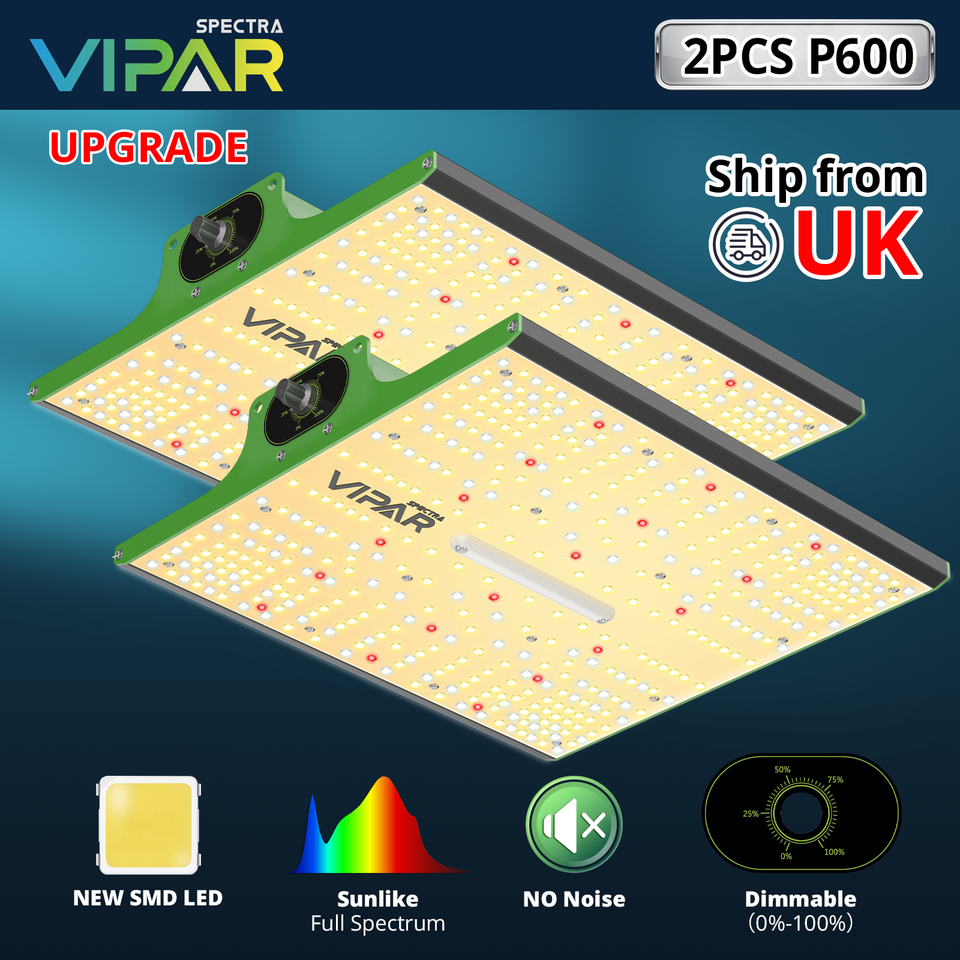 VIPARSPECTRA P600 P1000 P2000 LED Grow Lights Full Spectrum Indoor for ...