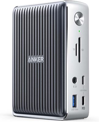 Anker 577 Docking Station 13-in-1 Thunderbolt 3 85W Charging 4K Dual Display