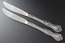 Stanley Roberts, Rogers Co Stainless - PRECIOUS ROSE - Dinner Knives (2)