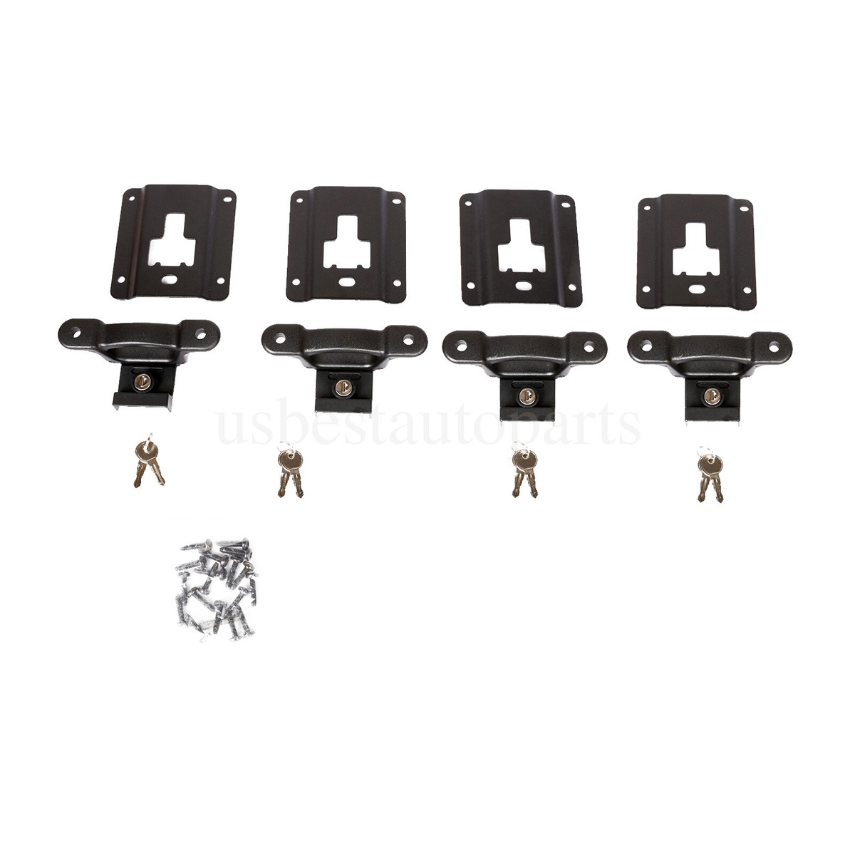 YIUIY Tie Down Anchors Truck Bed Side Wall Compatible with Ford F150 F250 F350