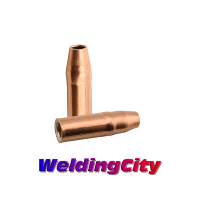WeldingCity  2-pk MIG Welding Gun Nozzle 23-50F 3/8'' for Tweco Lincoln 200-400A