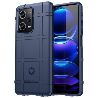 For Xiaomi Poco X5 / X5 Pro 5G Rugged Shockproof Shield Soft Armor Case Cover