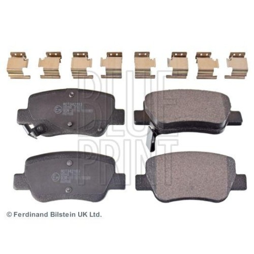 Bremsbelagsatz Scheibenbremse Blue Print ADT342183 FüR Toyota Hinterachse-image
