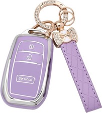 For Toyota Key Fob Cover - 3 Buttons Soft TPU Key Shells for 2022 2023 2024 2025