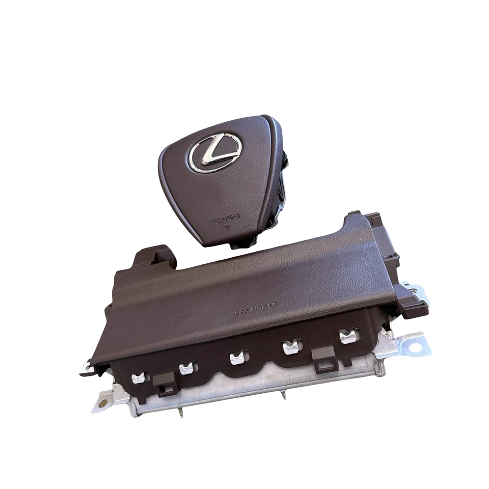 2019 . 2023 Lexus ES350/ ES300H/ ES250 DRIVER SIDE WHEEL & KNEE AIRBAG (BROWN) Foto 3 de 4