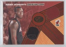 2007 Bowman Elevation Rookie Remnants Dual Numbered to 29 19/29 Daequan Cook 0m8