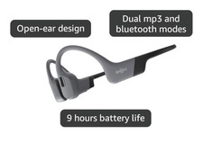 OpenSwim Pro - Open-Ear Bluetooth  MP3 Bone Conduction Sport Headphones, Swim