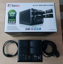 FANTEC 2x 3,5 SATA USB 3.0 RAID 0/1/JBOD/BIG ...