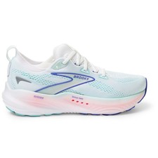 Brooks Glycerin 22 Road-Running Shoes - Women's - White/Limpet Shell/Amparo Blue