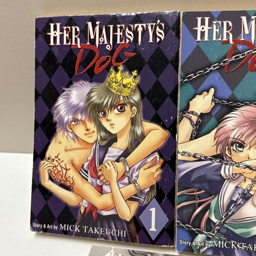 Her Majesty's Dog English Manga Lot Volumes 1-5 by Mick Takeuchi Free Shipping! - Picture 2 of 24