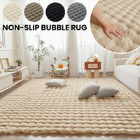 Fluffy Rugs Large Shaggy Rug Bedroom Living Room Anti Slip Soft Carpet Floor Mat