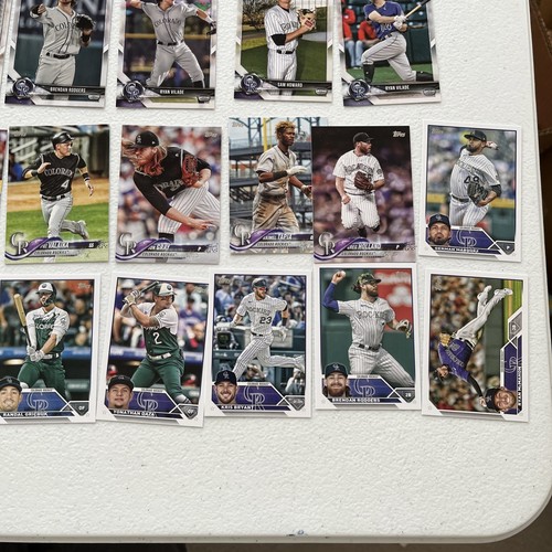 Colorado Rockies Cards Includes Nolan Arenado, Chris Bryant, Colton Welker #3 - Picture 5 of 13