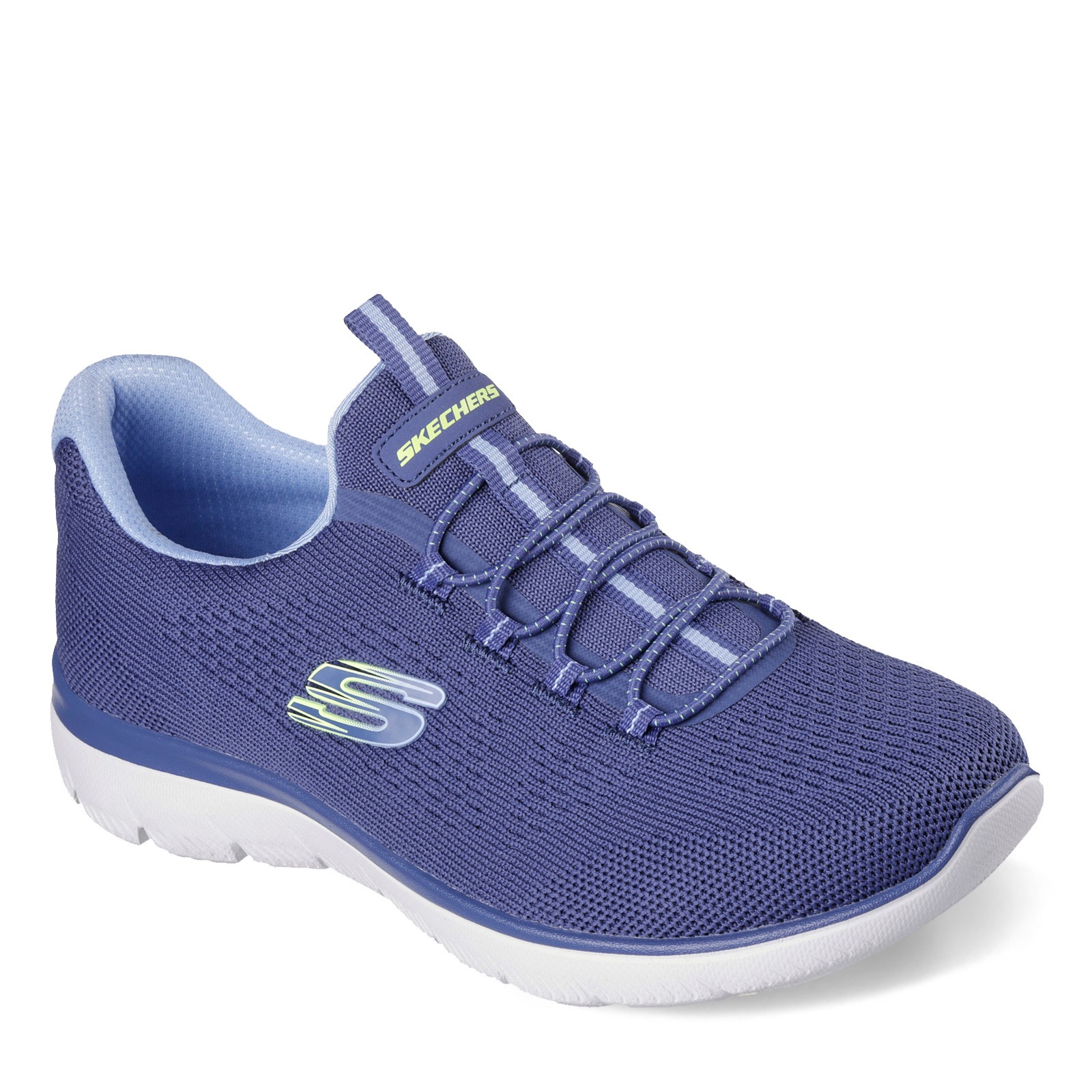Women's Skechers, Summits - Radiant Flow Sneaker 150282-BLU Blue FABRIC