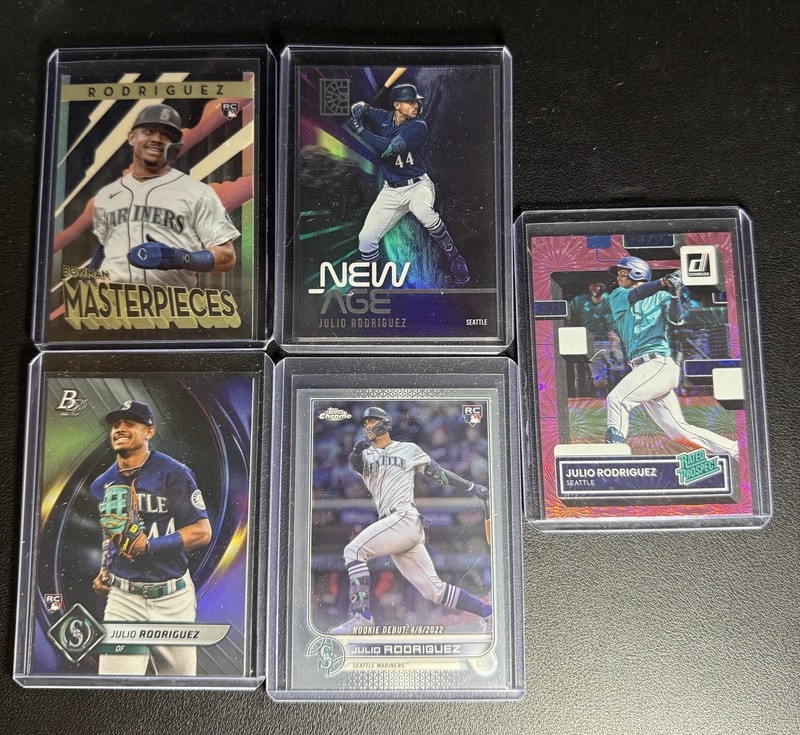 Julio Rodriguez Rookie Lot 9 Cards