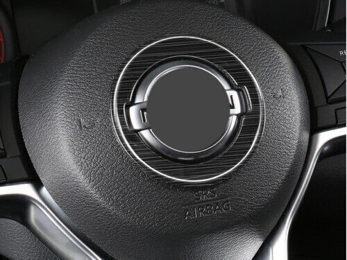 Steering Wheel Sheet Ring Trim For Nissan Altima Teana 2019~2022 Black Titanium - Zdjęcie 5 z 5