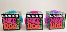 SCHYLLING SHAGGY NEE DOH GROOVY GLOB SQUISHY FIDGET STRESS BALL BLUE PINK PURPLE