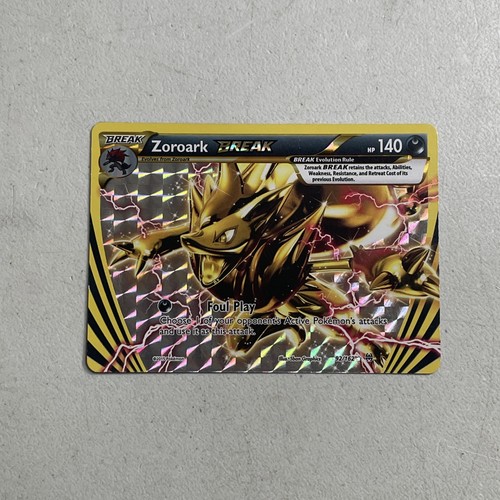 Pokemon TCG 2015 Breakthrough Card -- Zoroark Break 92/162 Full Art Holo