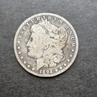 1892-S Morgan Silver Dollar Coin • Better Date San Francisco