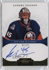 2011-12 Panini Dominion Auto Rookies Gold 2/25 Anders Nilsson #126 Auto 1ek