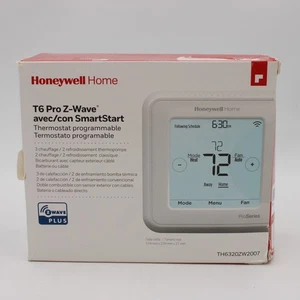 Honeywell Home T6 Pro Z-Wave Programmable Touchscreen Thermostat TH6320ZW2007