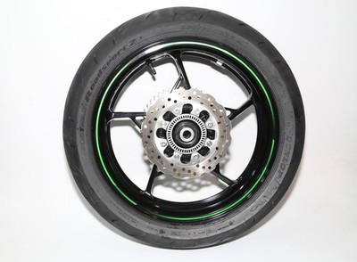 20-25 (25) Kawasaki Ninja 650 COMPLETE Rear Wheel Back Rim OEM STR8 418 MILES