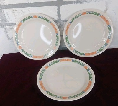 3Bread Dessert Plates  Hibiscus Corelle Corning Replacements Beach Summer Kitche
