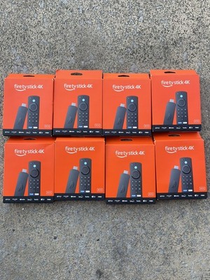 Lot of 8 8x Amazon Fire TV Stick 4K (2nd Gen) Player Alexa Remote WI-FI 6