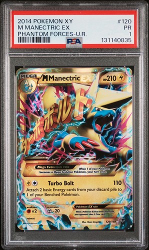 M Manectric-EX graded PSA 1 for sale on eBay