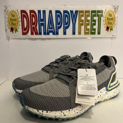 Adidas Solarthon Men Golf Shoe Grey/Yellow FZ1025 New