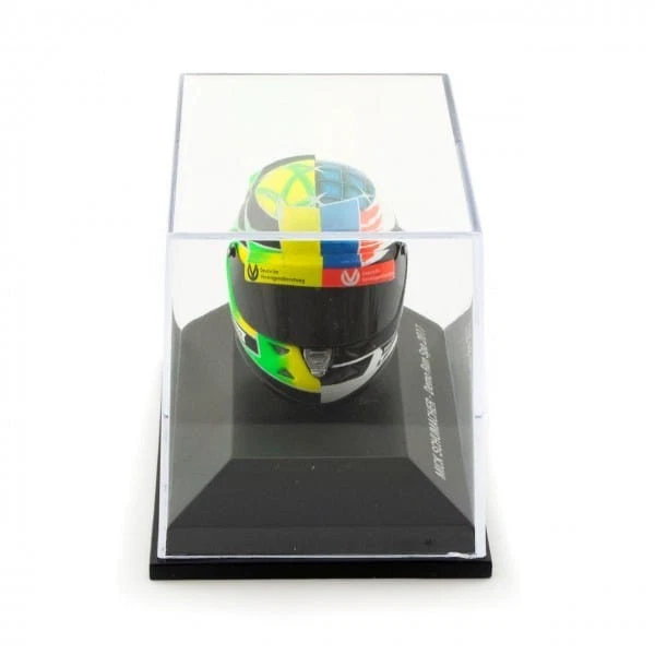 Mini Helmet 1/8 Mick Schumacher Belgium Gp 2017 - Immagine 4 di 4