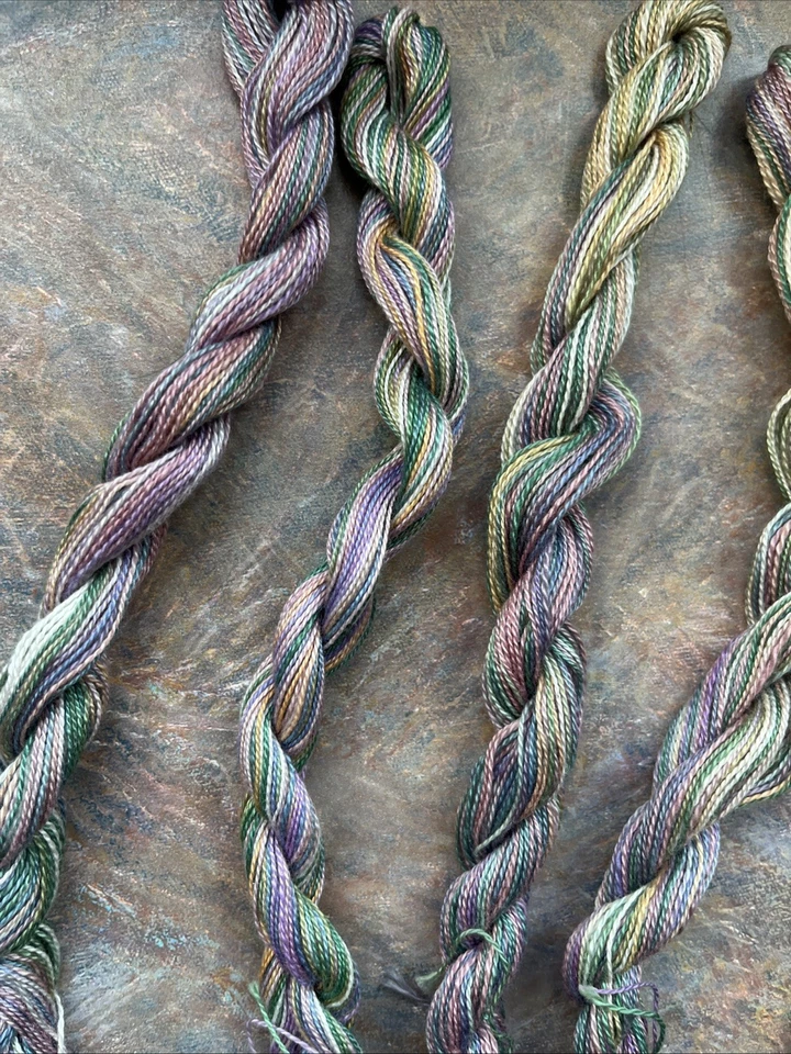 Lot of 6 - Wildflowers by Caron Cotton Thread Needlepoint Cross Stitch - Sunset - Image 2 of 4