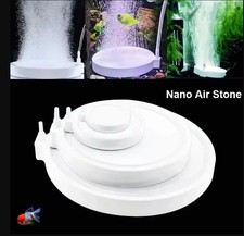 35/50/80/100mm Fish Tank Aquarium Nano Air Stone Oxygen Aerator Air Bubble Pond